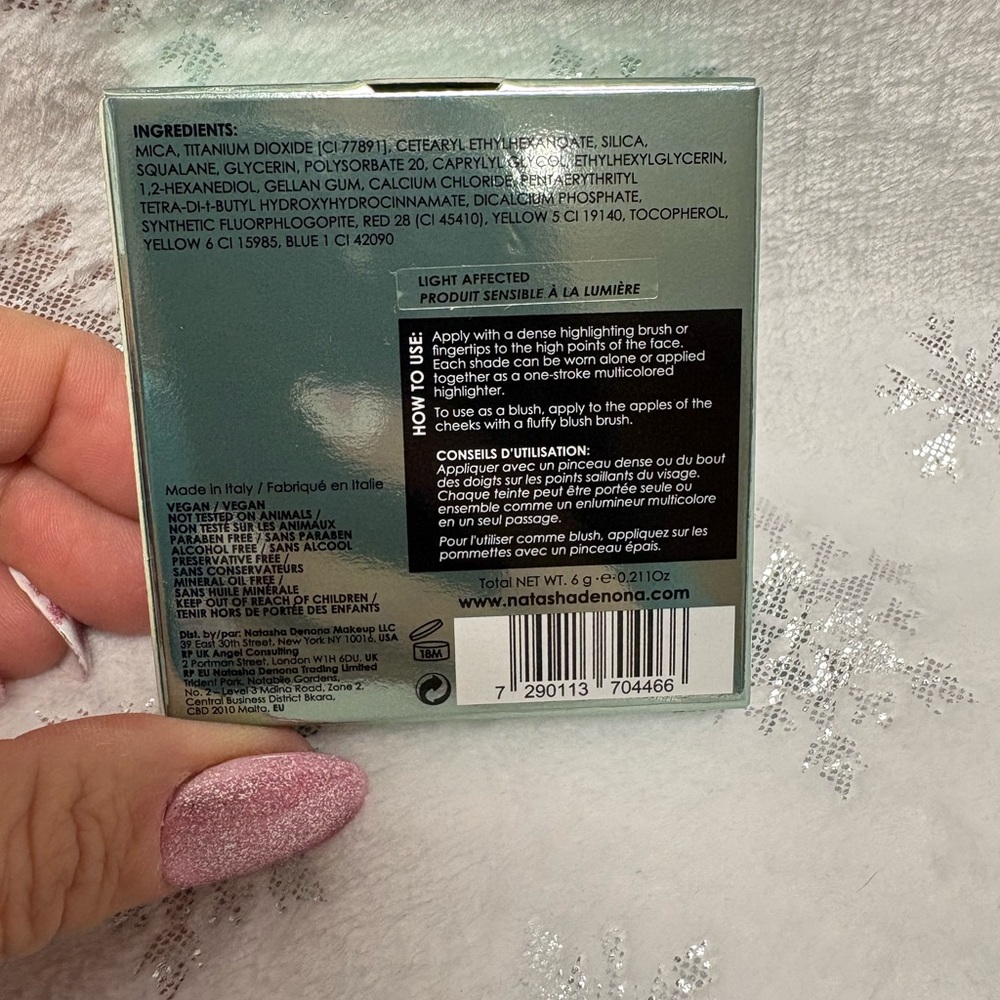 Natasha Denona Pastel Plexi Glow Highlighting Powder - Picture 4 of 7